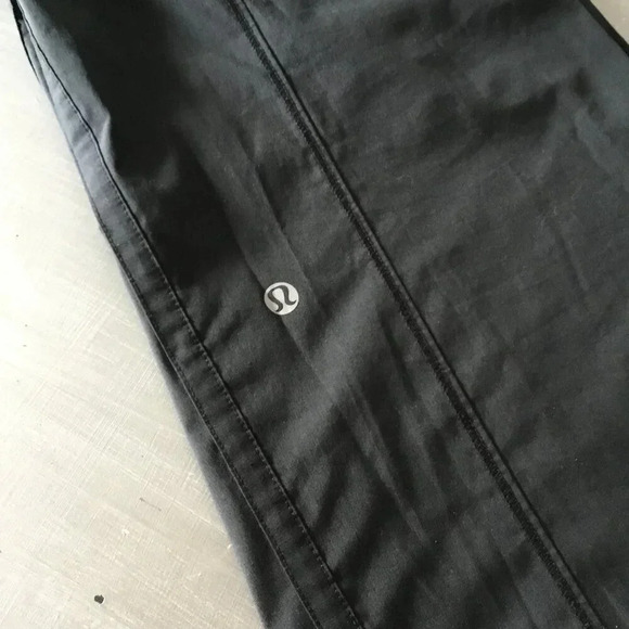 Lululemon Run lightweight straight leg Breathable Pant yoga Black SZ 10 - Picture 13 of 16